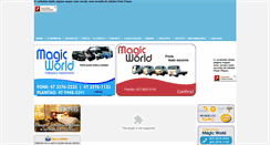 Desktop Screenshot of magicworldturismo.com.br